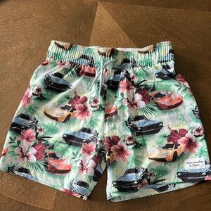 Abercrombie & Fitch Kids Tropical Print Shorts